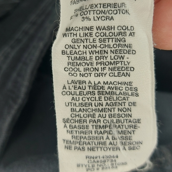 Avec Les Filles high waist wide leg cropped black jeans with released hem Size 2 - Picture 6 of 6